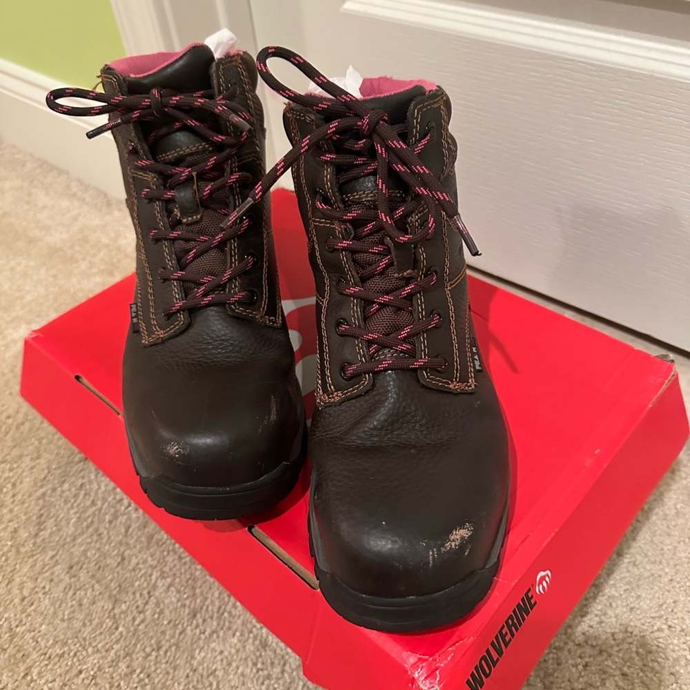 Wolverine Women's Piper Waterproof Composite Toe 6 " Construction Boot - Picture 7 of 14
